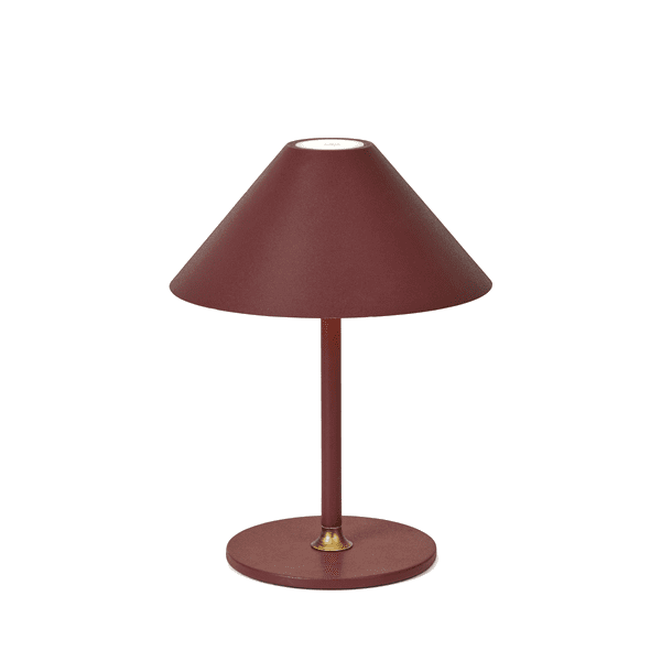 Bordlampe Hygge - Halo design - Rød