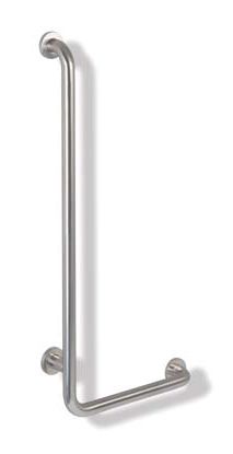 HEWI Range 805 Classic. L-formet retvinklet håndliste i rustfrit stål