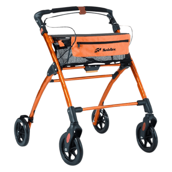 Jaguar Indendørs Rollator - Orange