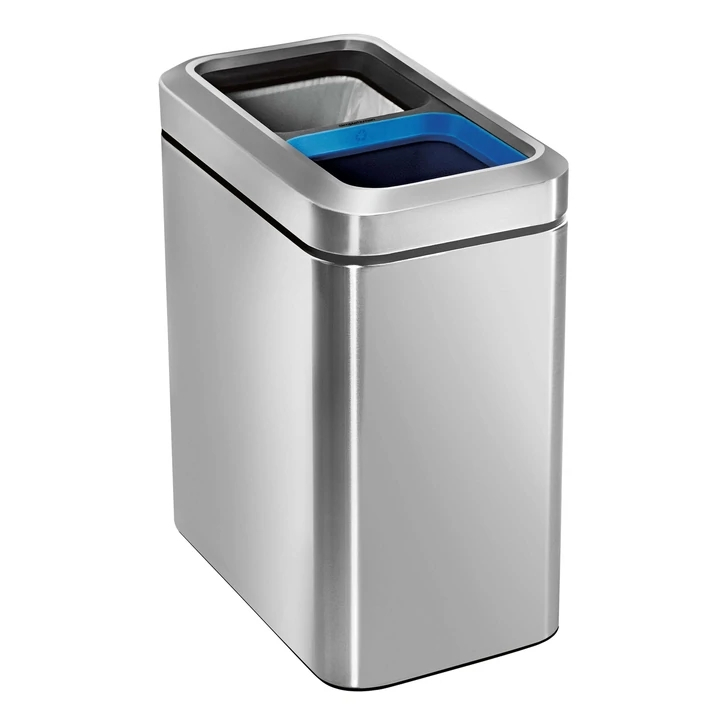 SimpleHuman CW1470 dobbelt skraldespand uden låg (20 liter)