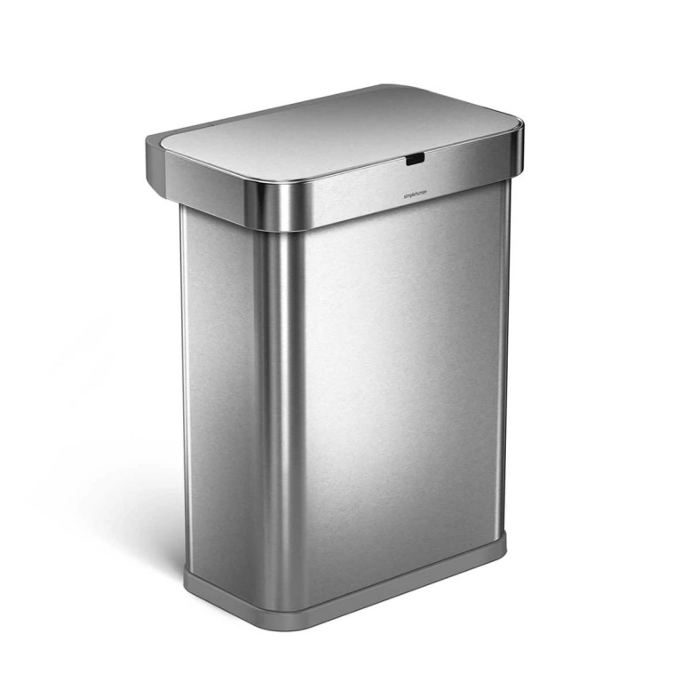 SimpleHuman ST2031 Skraldespand med Sensor og Stemmestyring (58 liter)