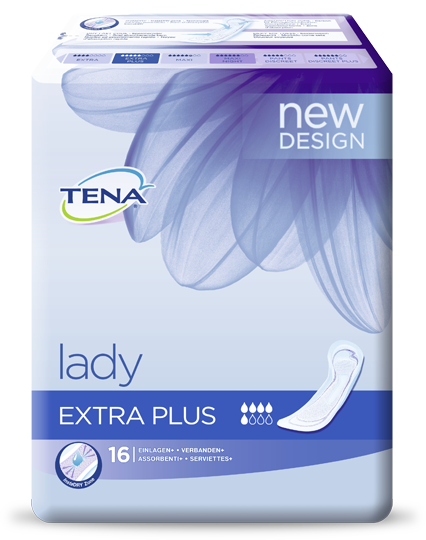 Tena Lady Extra Plus InstaDry, 16 stk.