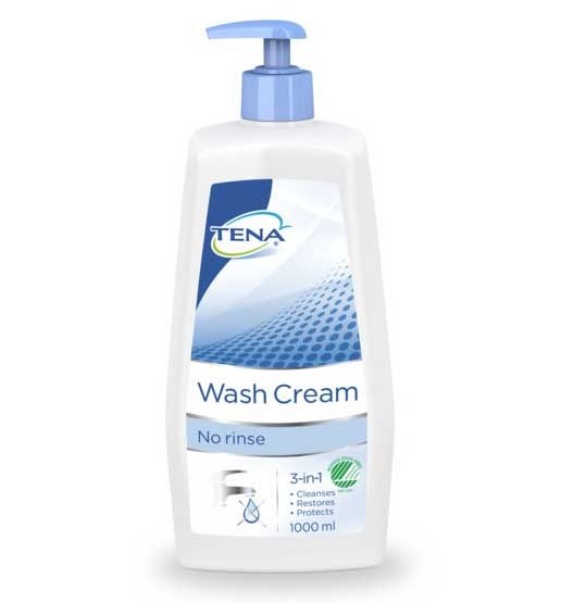 Tena Wash Cream (3 in 1), 1.000 ml