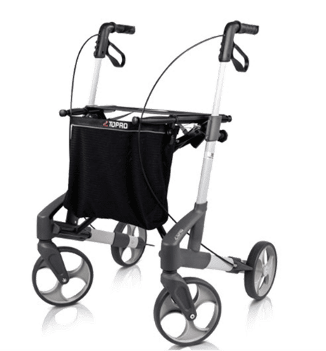 Topro Troja Rollator - Lav (67-86 cm) - Grå