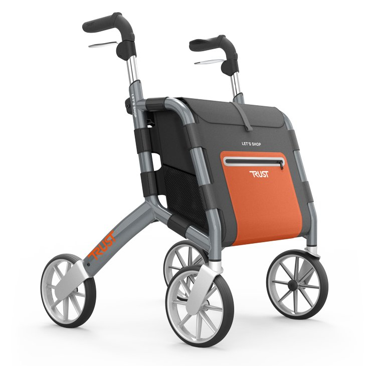 TrustCare Lets Shop (kombineret rollator og indkøbsvogn)