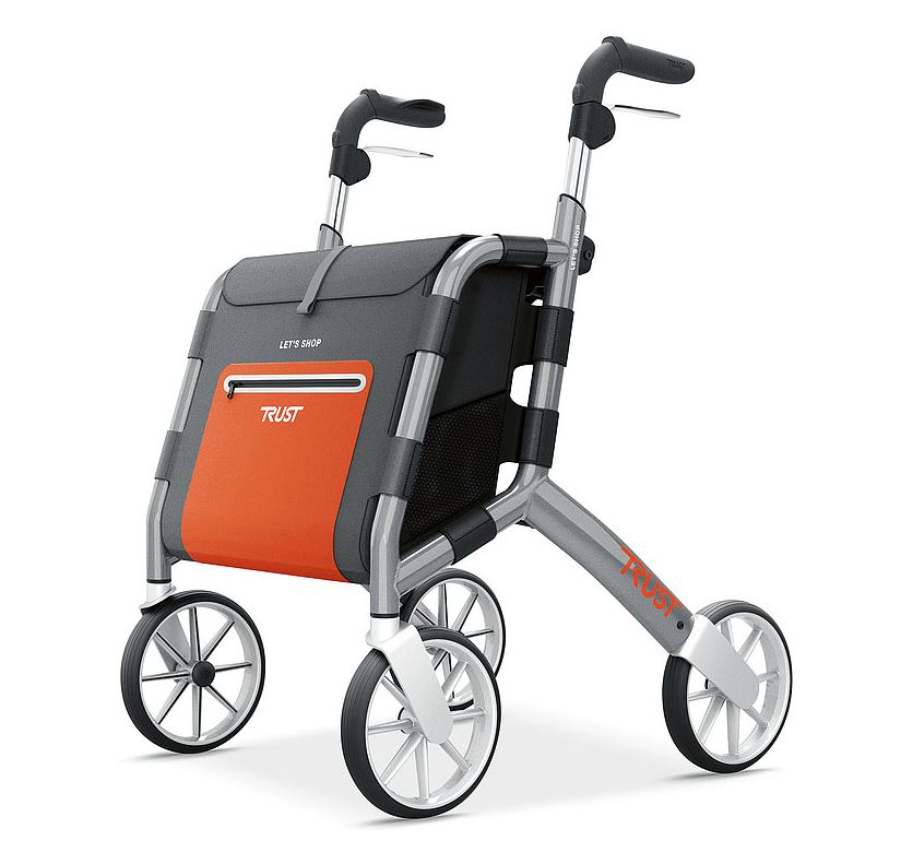 TrustCare Lets Shop Udendørs Rollator